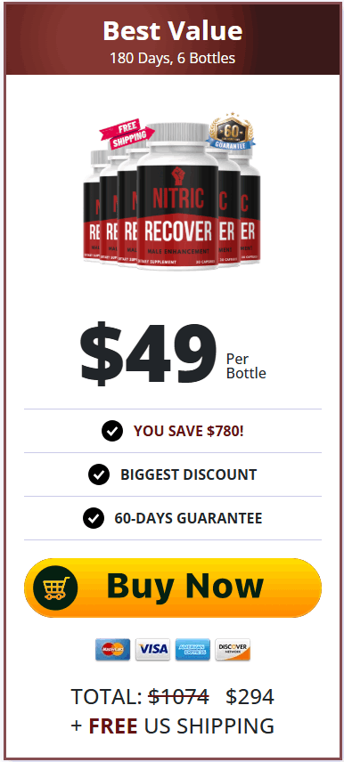 Buy Nitric Recover 6 Bottle